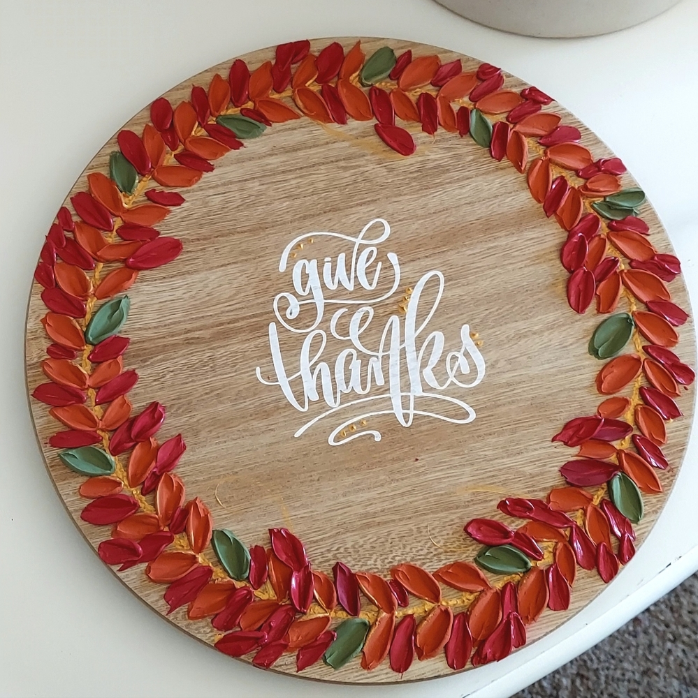 Fall lazy Susan